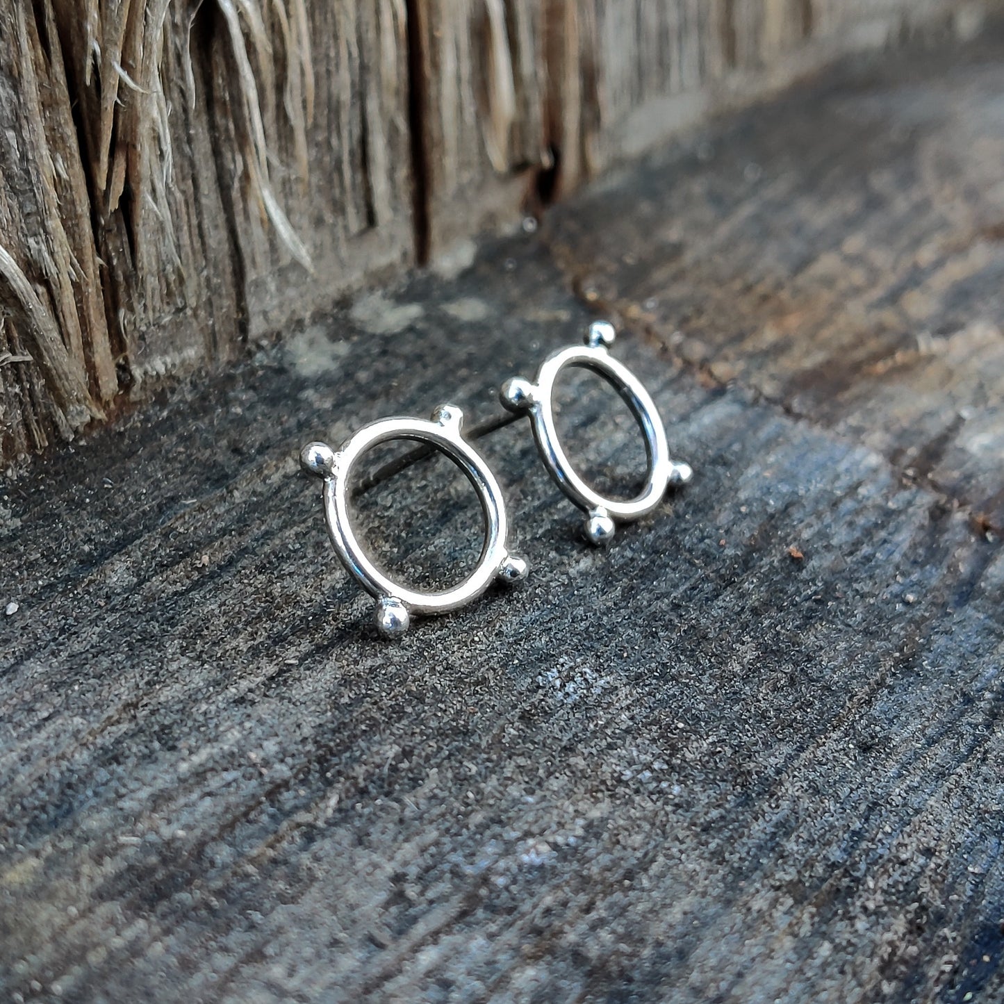 Void - Örhängen i Sterlingsilver