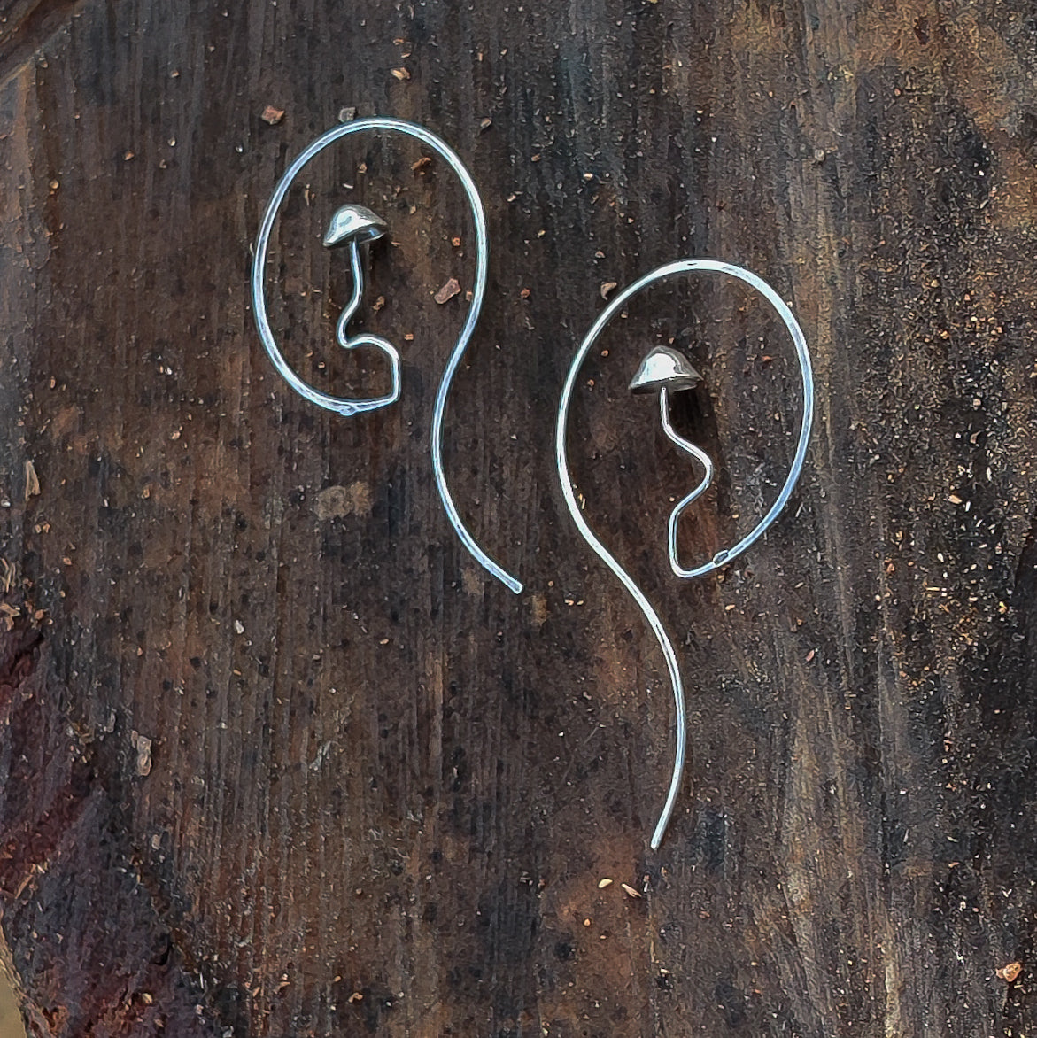 Fungora - Örhängen i Sterlingsilver