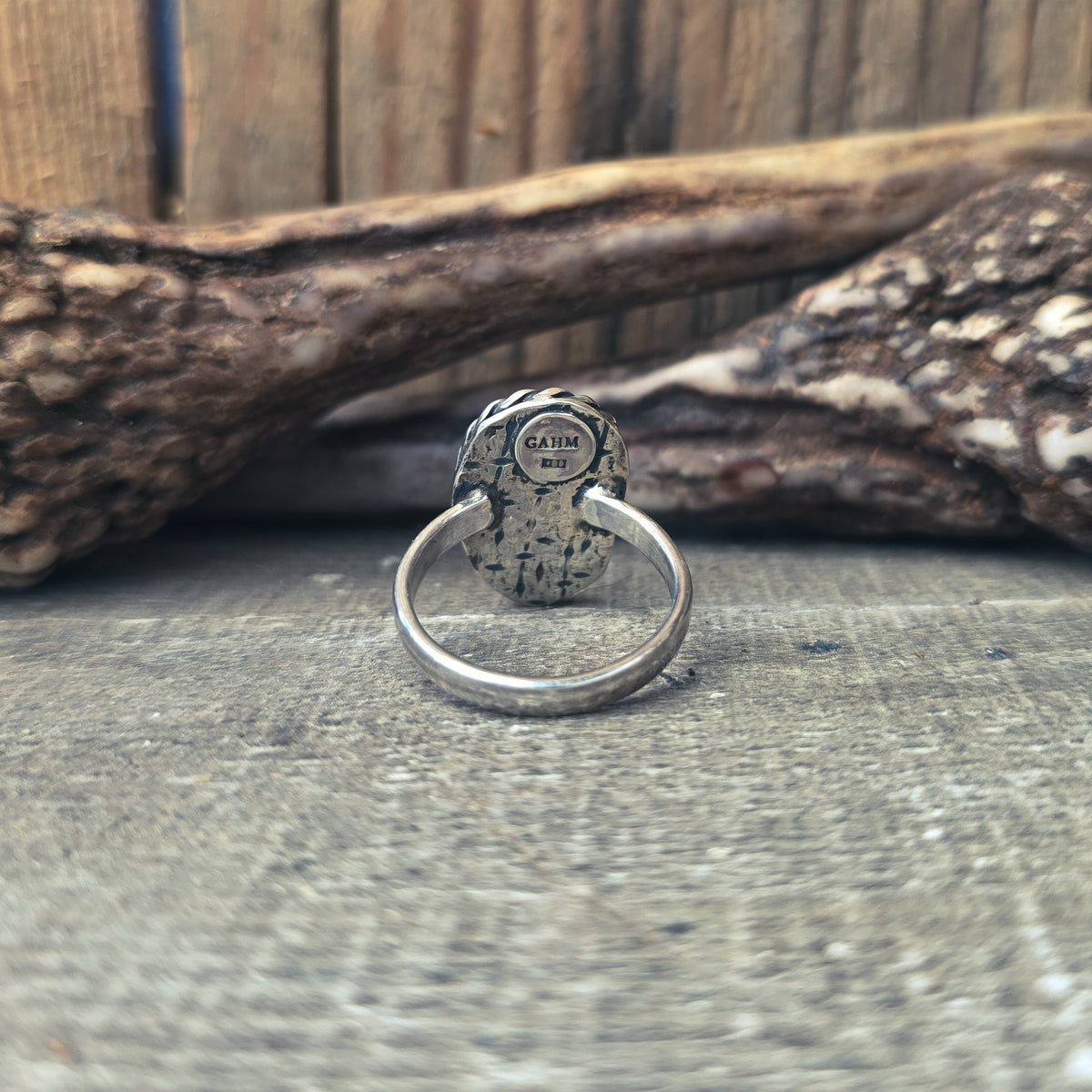 Primal - Ring i Sterlingsilver med Vildsvinstand