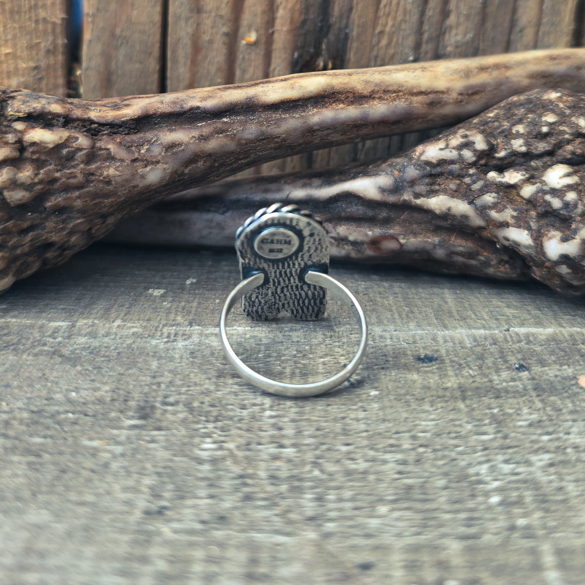 Primal - Ring i Sterlingsilver med Vildsvinstand