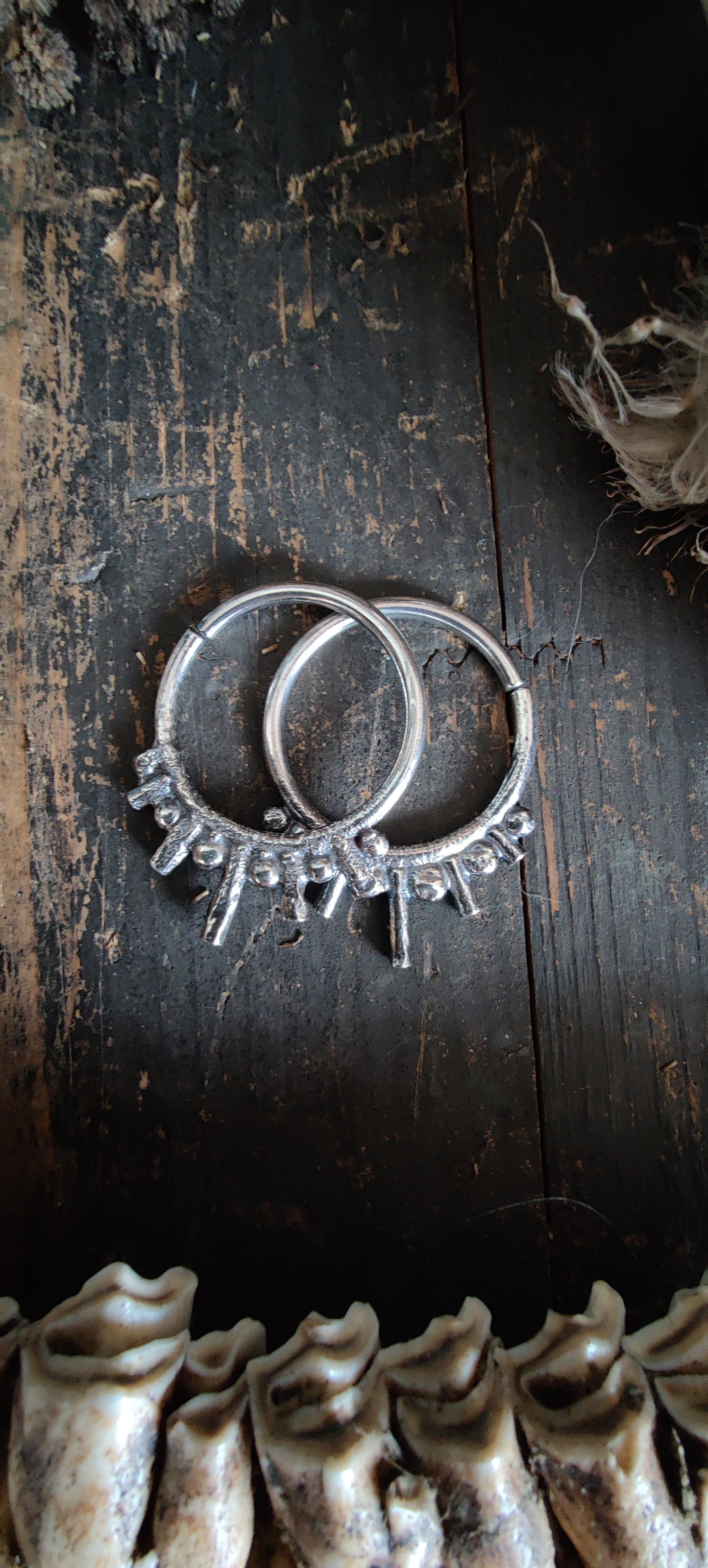 Aurora - Ear Weights i Sterlingsilver