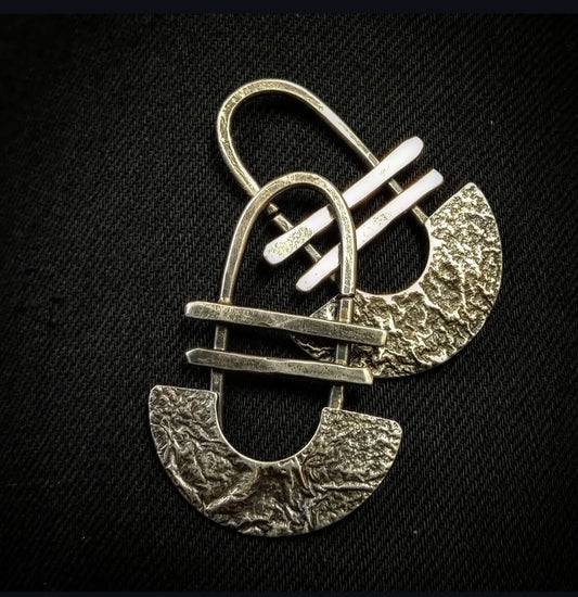 Tide - Ear Weights i Sterlingsilver