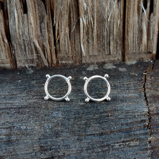 Void - Örhängen i Sterlingsilver