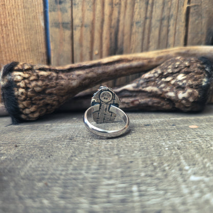 Primal - Ring i Sterlingsilver med Vildsvinstand