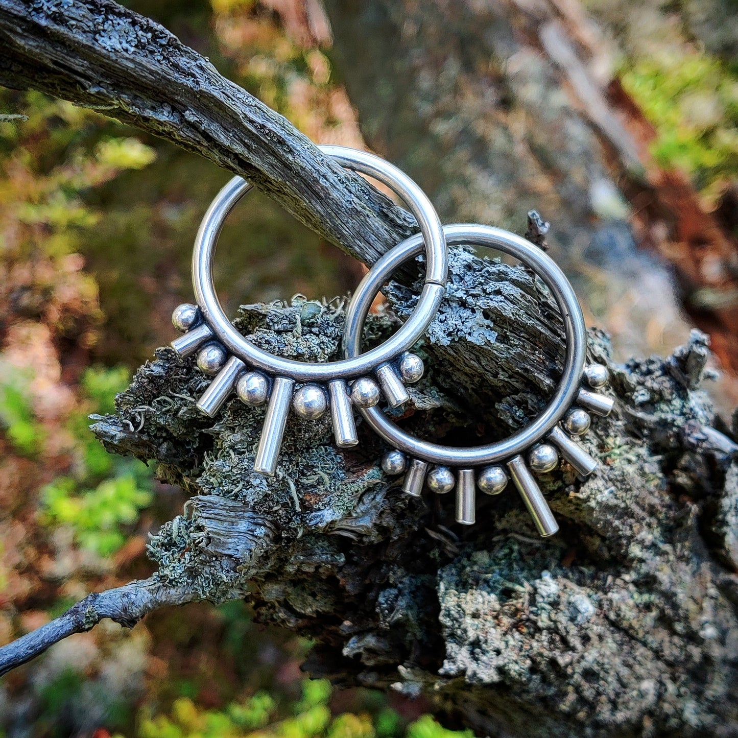 Aurora - Ear Weights i Sterlingsilver