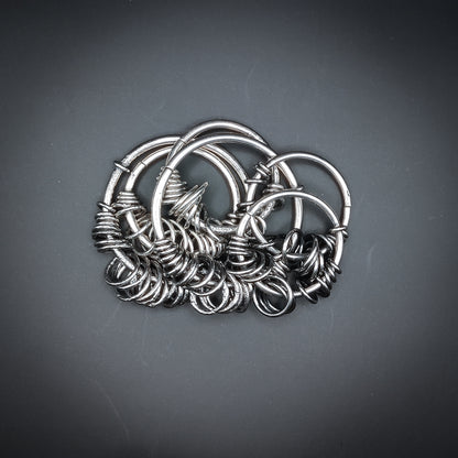 Atria - Ear Weights i Sterlingsilver