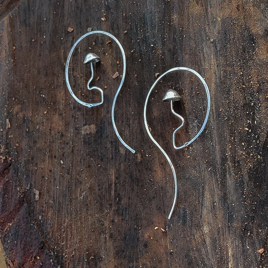 Fungora - Örhängen i Sterlingsilver