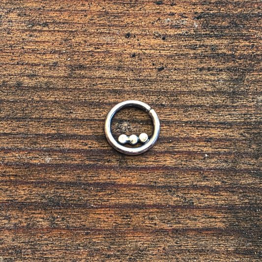 Drina - Septumsmycke i Sterlingsilver