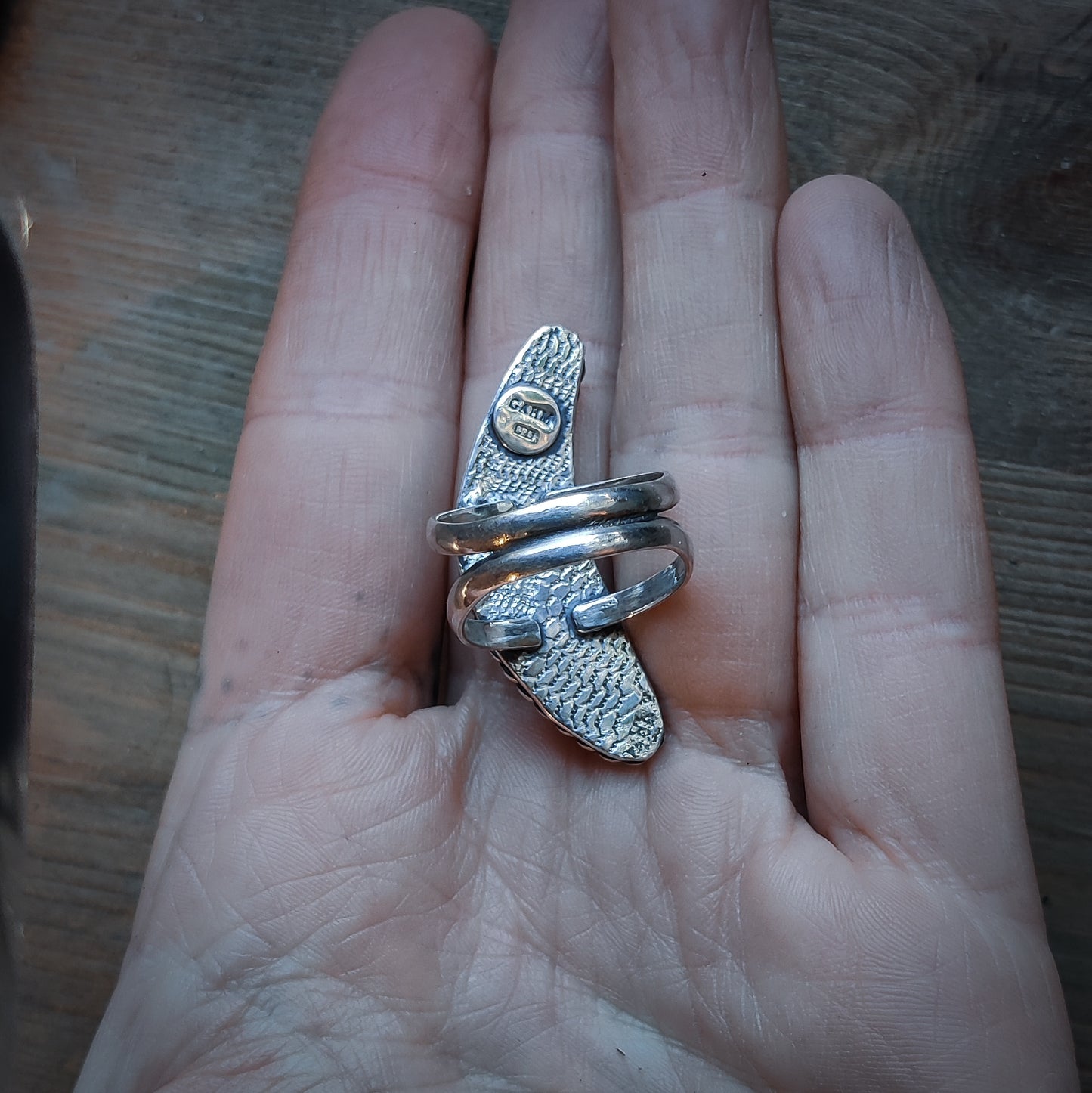 Primal - Ring i Sterlingsilver med Rävtand