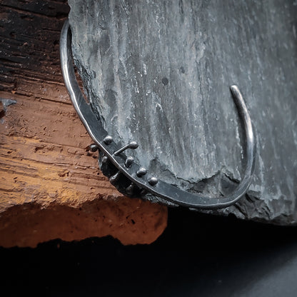 Ornament - Armband i Sterlingsilver med Dekorativa Detaljer