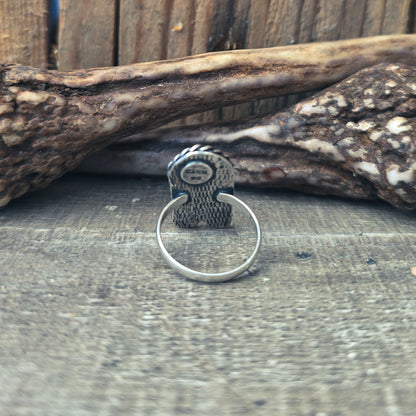 Primal - Ring i Sterlingsilver med Vildsvinstand