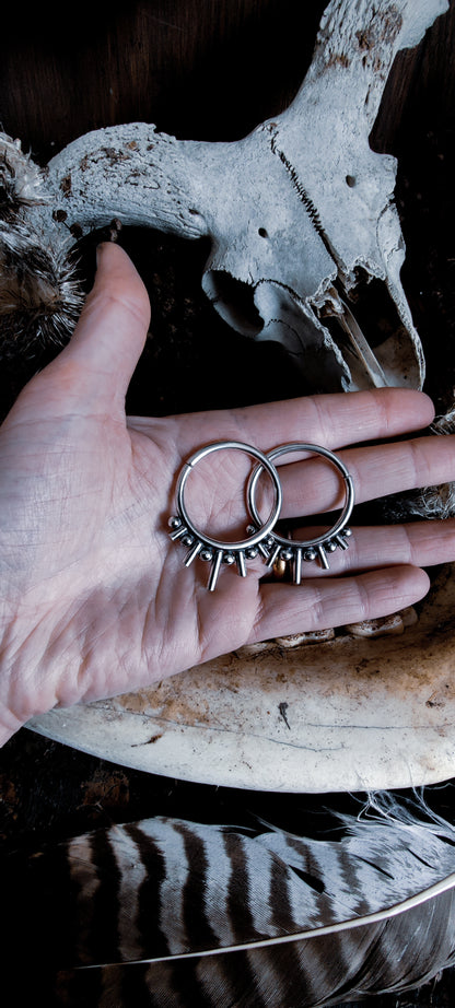 Aurora - Ear Weights i Sterlingsilver