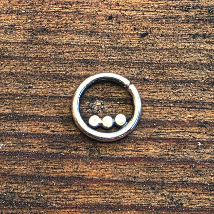 Drina - Septumsmycke i Sterlingsilver