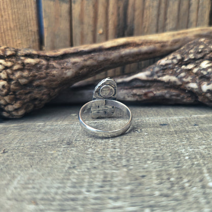 Primal - Ring i Sterlingsilver med Vildsvinstand