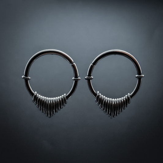 Atria - Ear Weights i Sterlingsilver