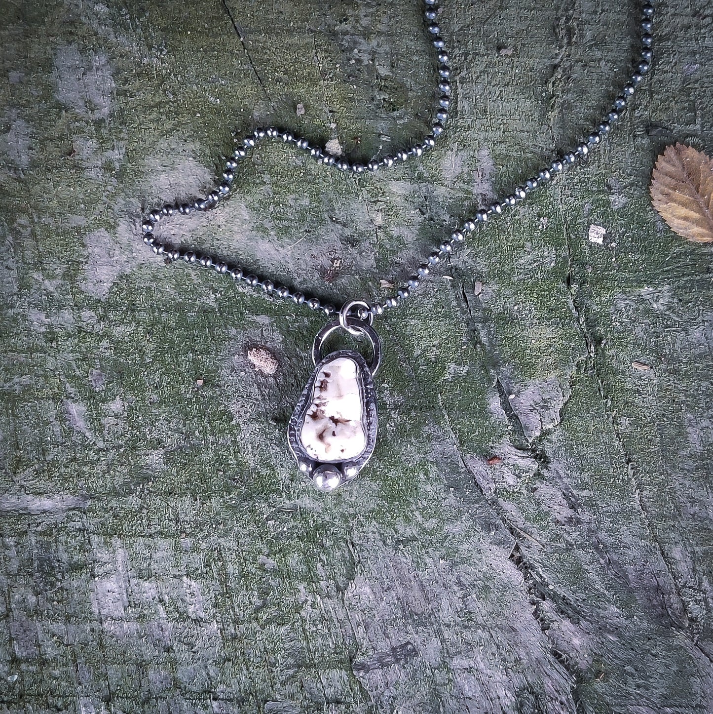 Primal - Halsband i Sterlingsilver med Vildsvinstand
